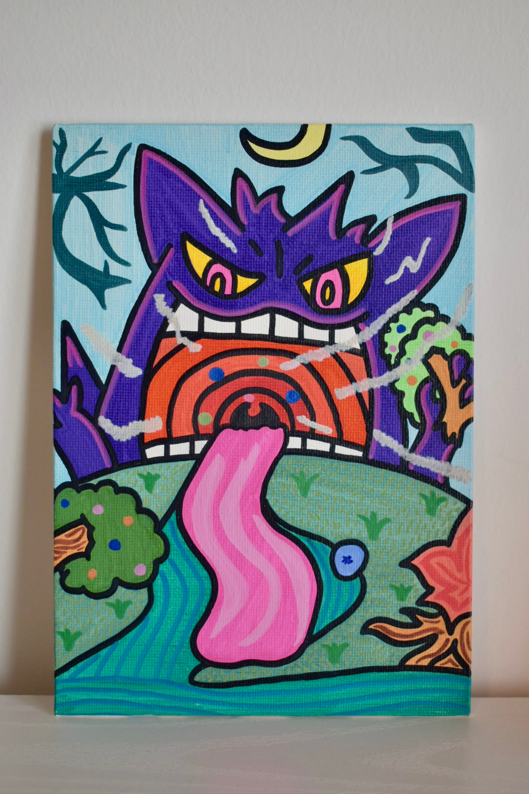 Gengar Painting