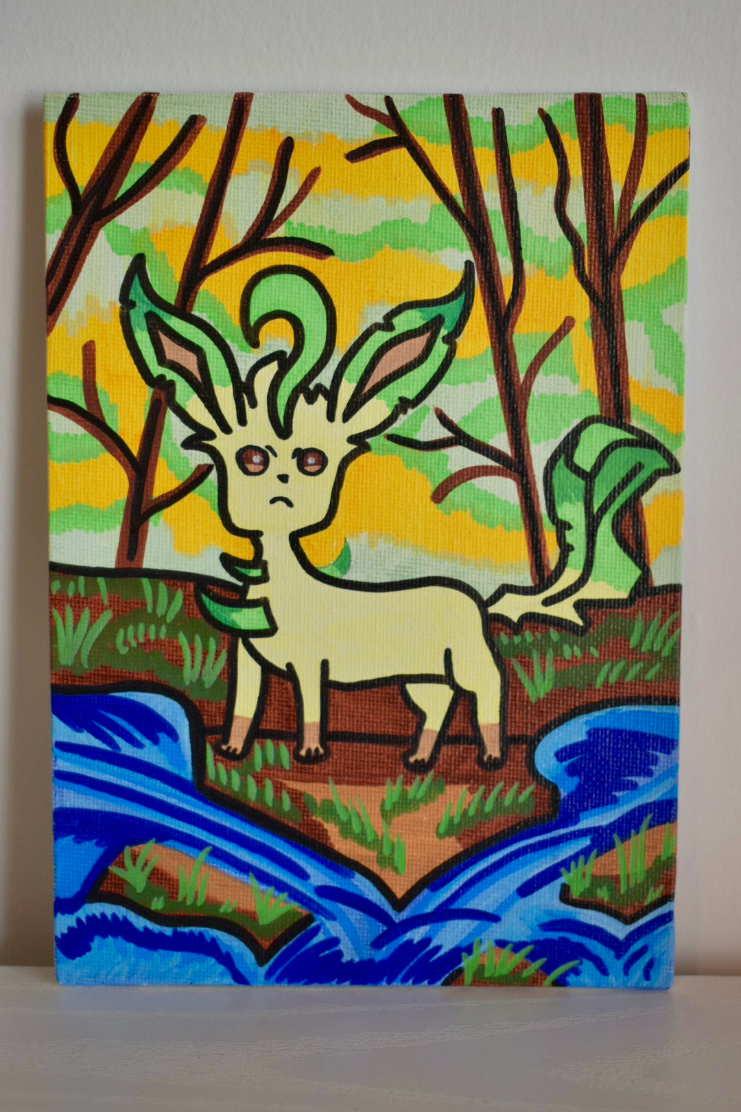 Leafeon Painting
