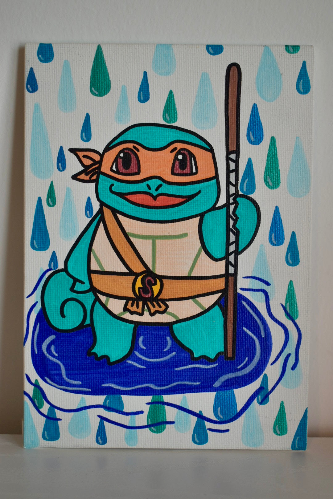 Squirtle Painting